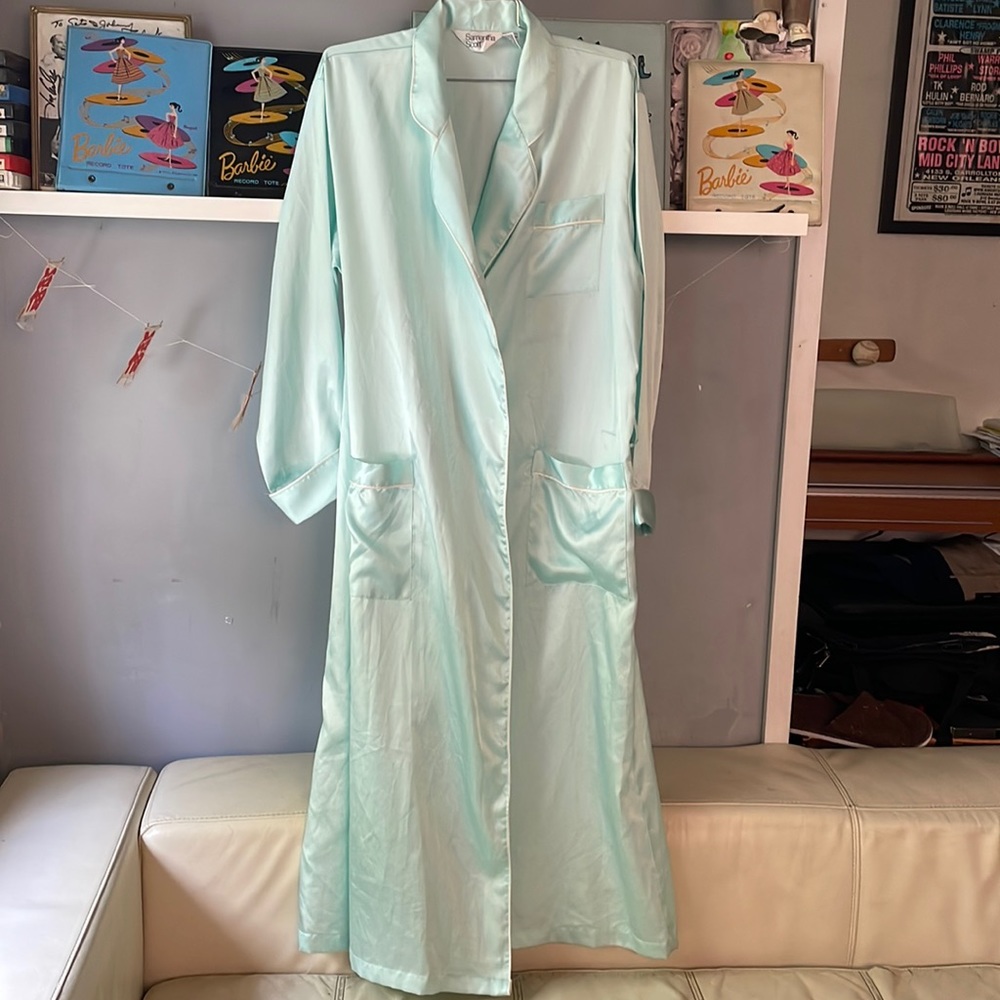 Vintage?? Samantha Scott Wrap robe Nightgown M size